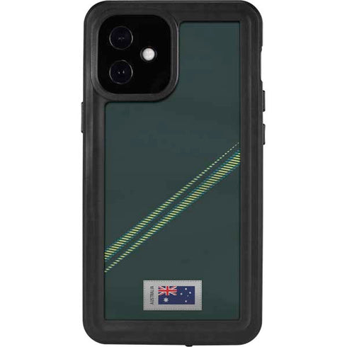 Australia Soccer Flag iPhone 12 Mini Waterproof Case